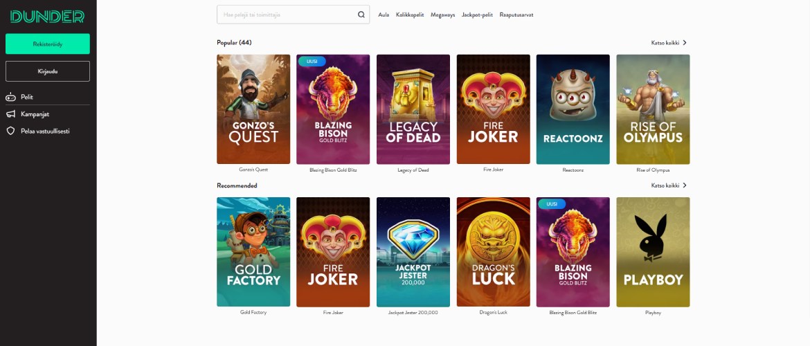 Dunder Casino