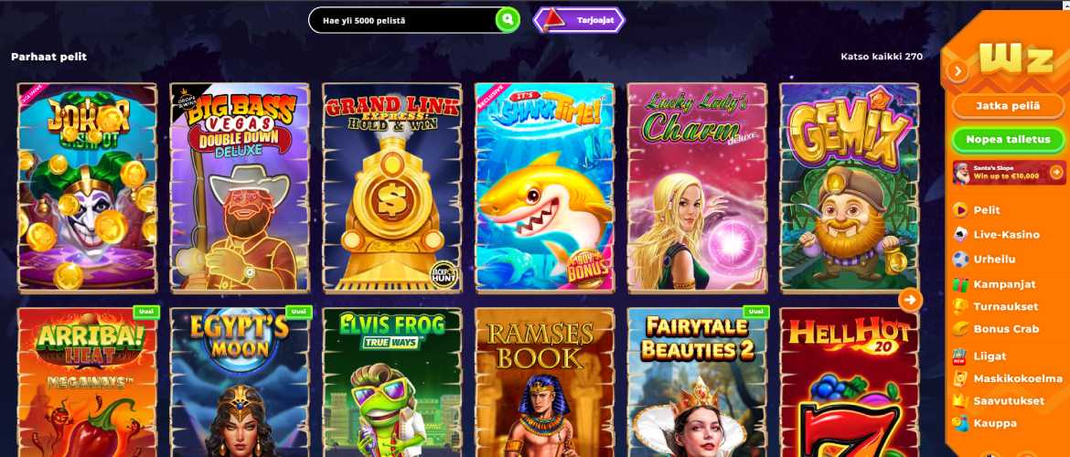 Wazamba Casino